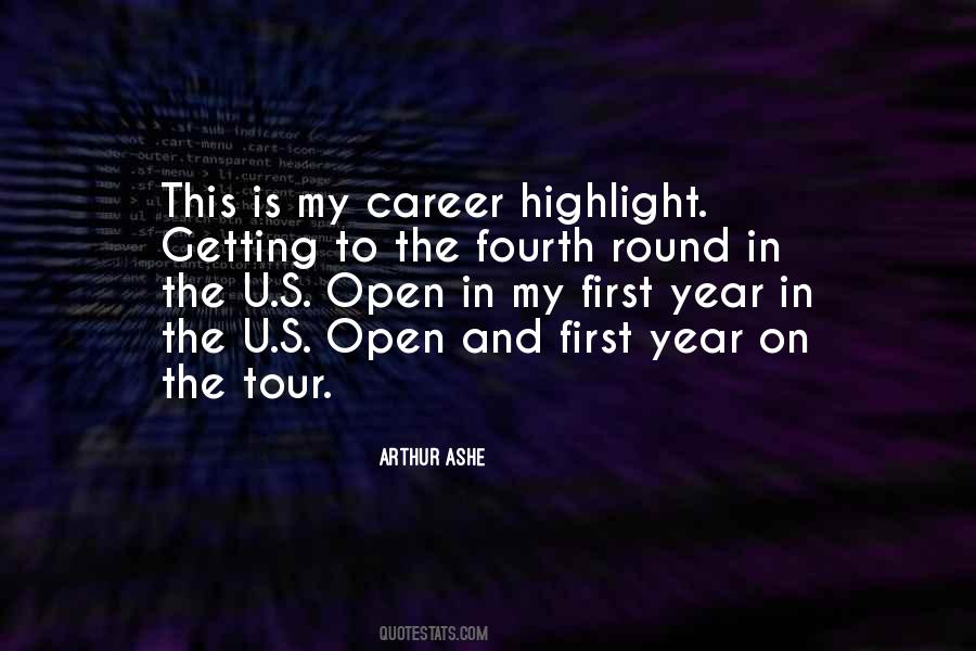 Arthur Ashe Quotes #1221170