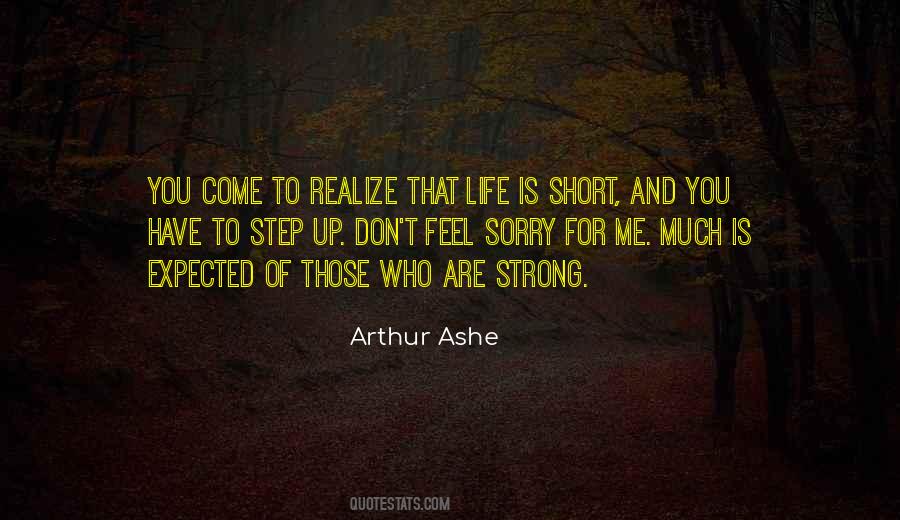 Arthur Ashe Quotes #1752301