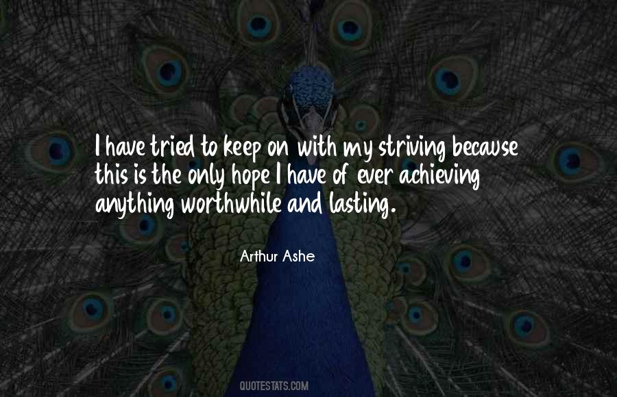 Arthur Ashe Quotes #34926