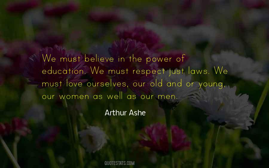 Arthur Ashe Quotes #46831