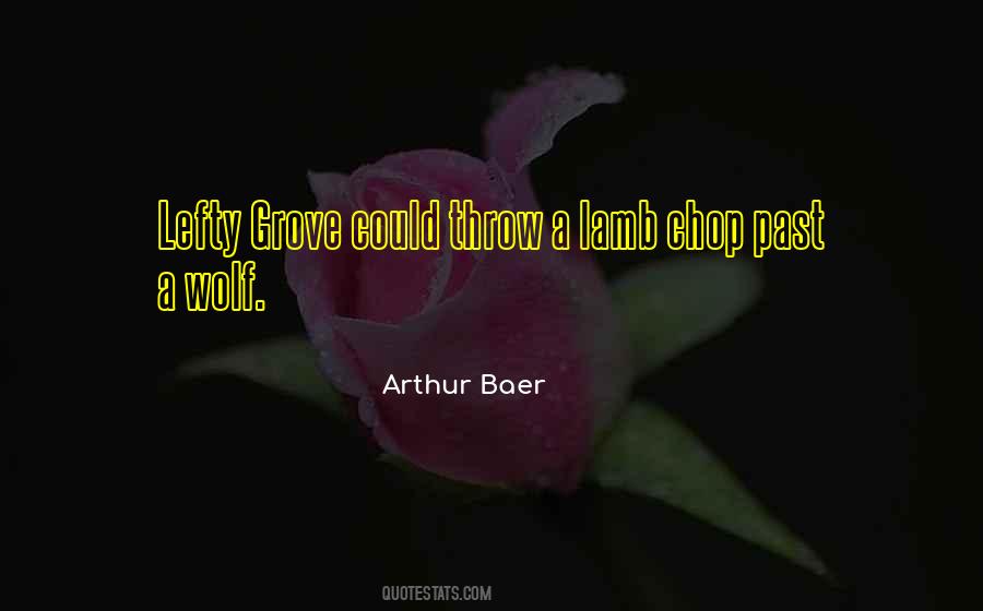 Arthur Baer Quotes #1320747