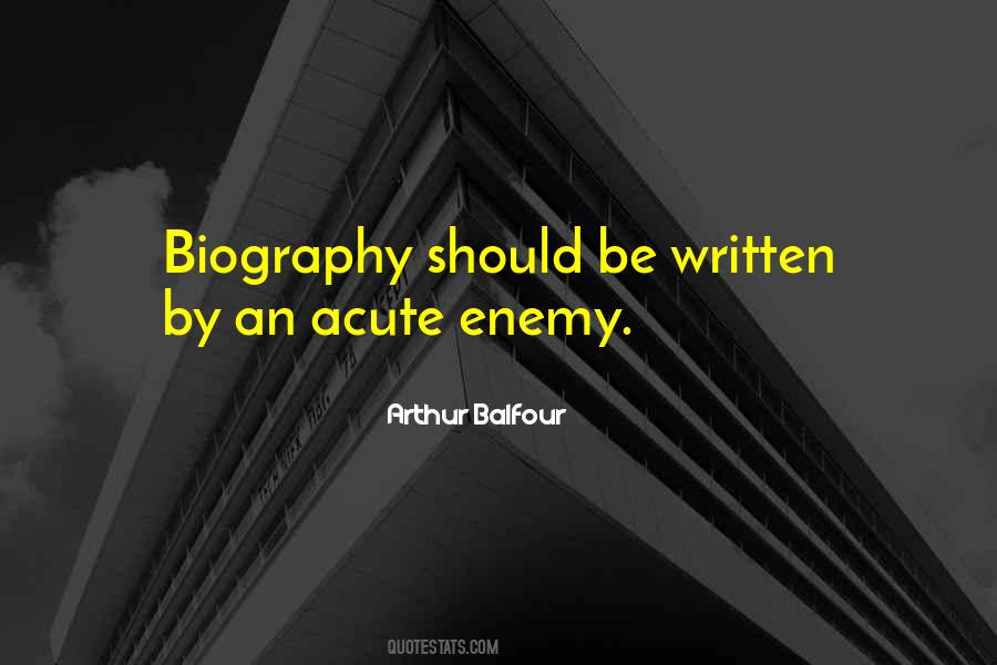 Arthur Balfour Quotes #1220997