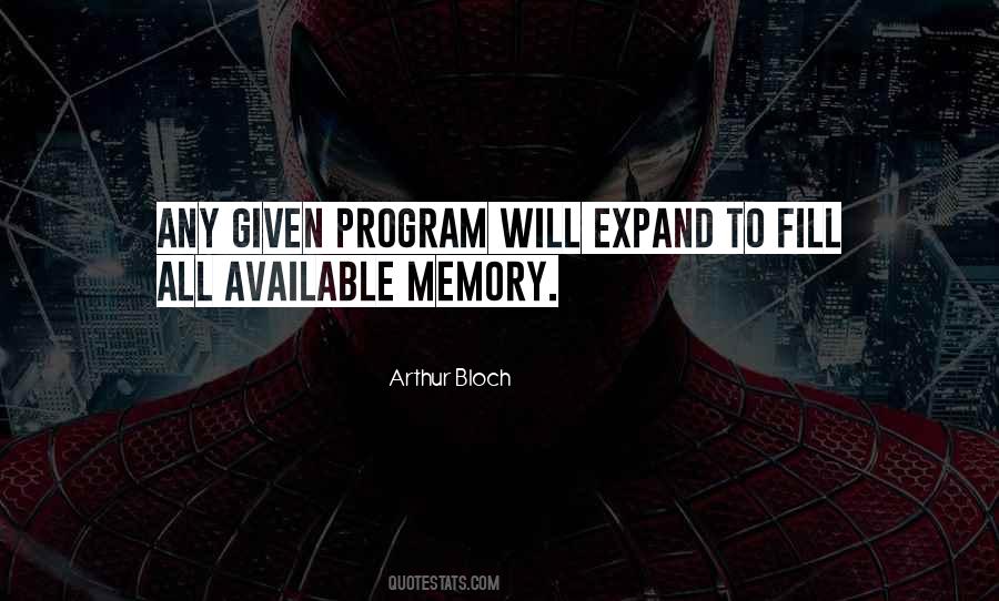 Arthur Bloch Quotes #1015500
