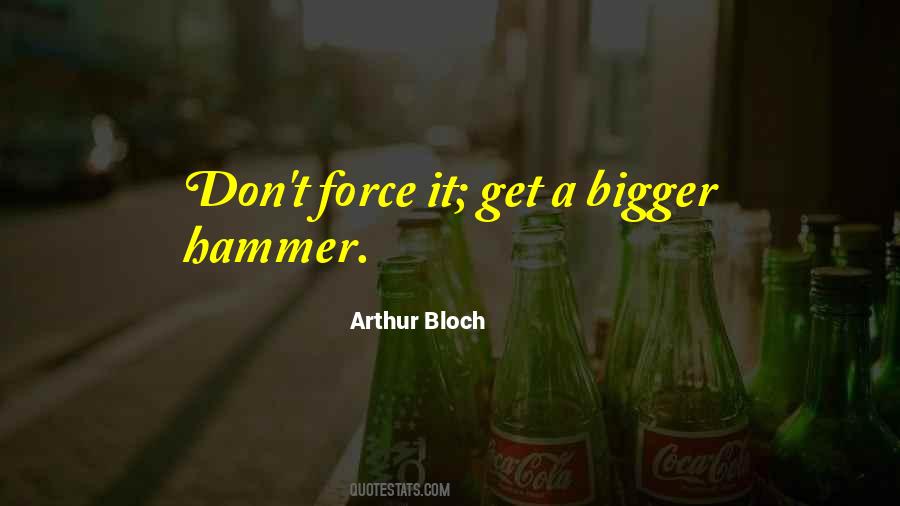Arthur Bloch Quotes #273665