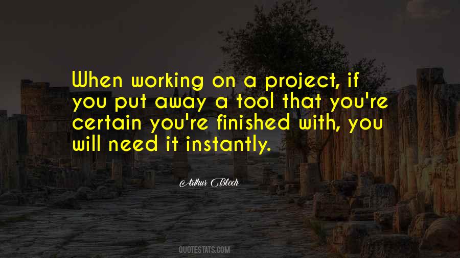 Arthur Bloch Quotes #541393