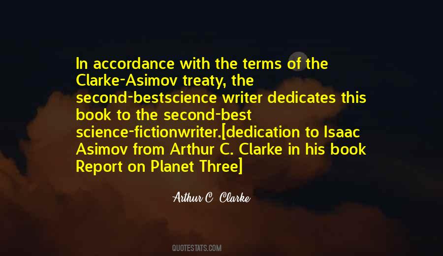 Arthur C. Clarke Quotes #743171