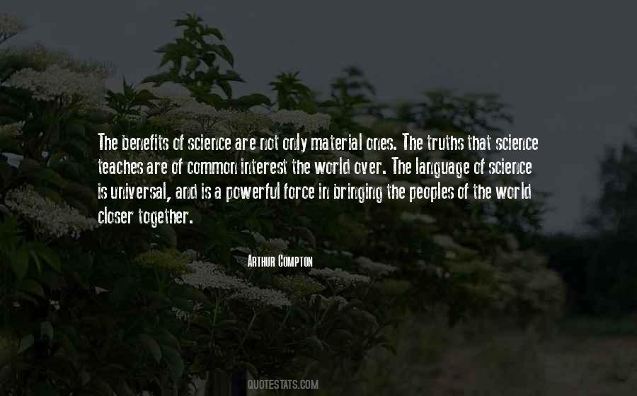 Arthur Compton Quotes #667501