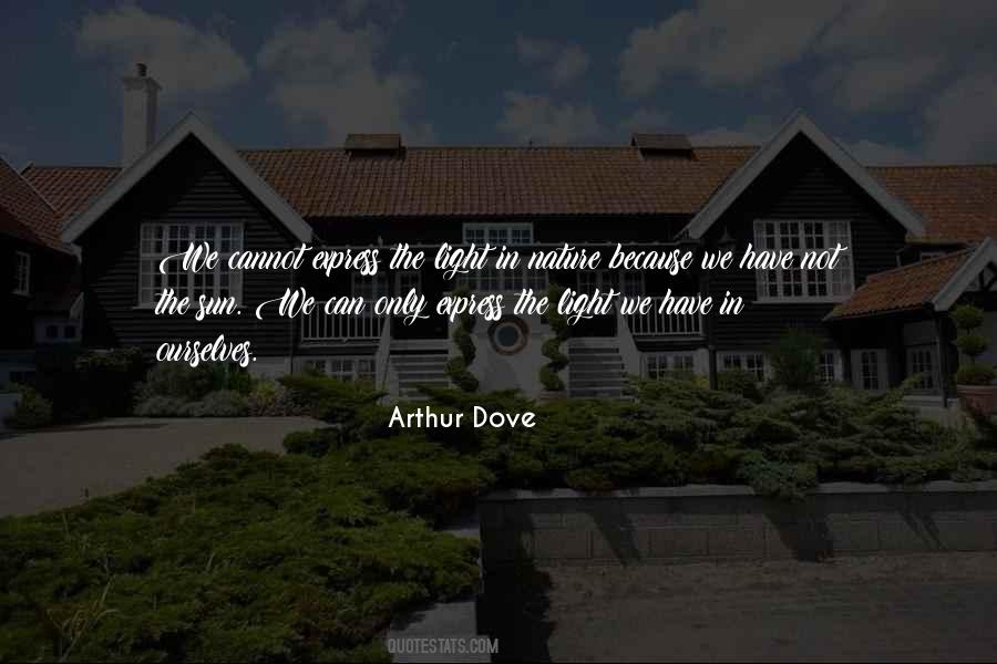 Arthur Dove Quotes #974168