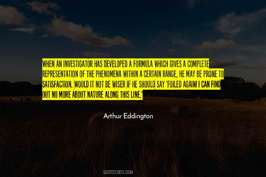 Arthur Eddington Quotes #1164397