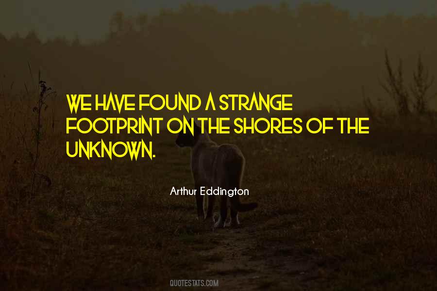 Arthur Eddington Quotes #147665