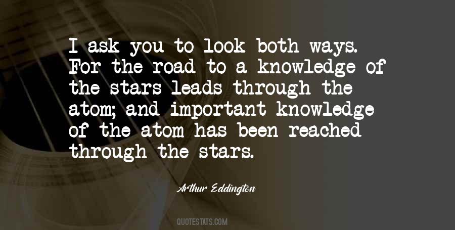 Arthur Eddington Quotes #313368