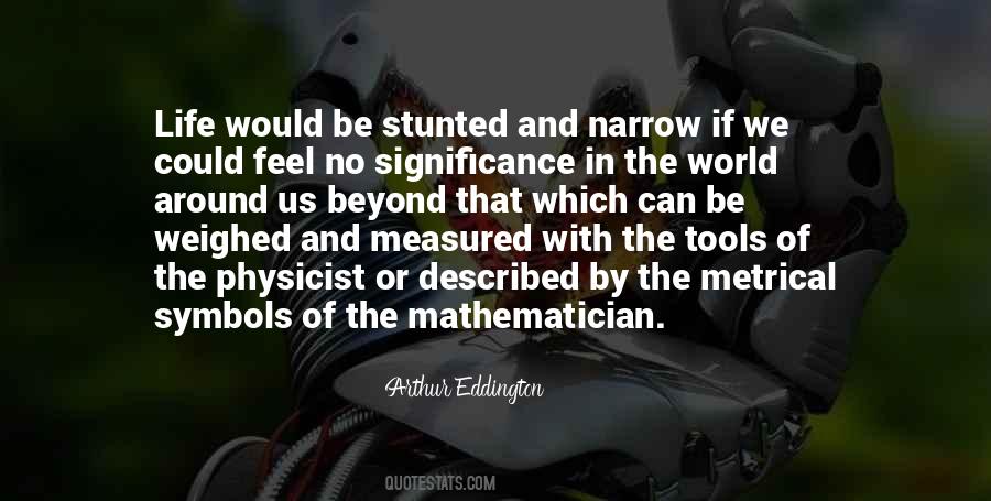 Arthur Eddington Quotes #971392