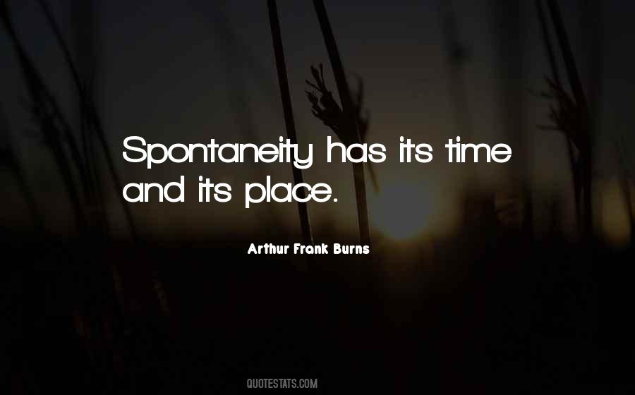 Arthur Frank Burns Quotes #276082