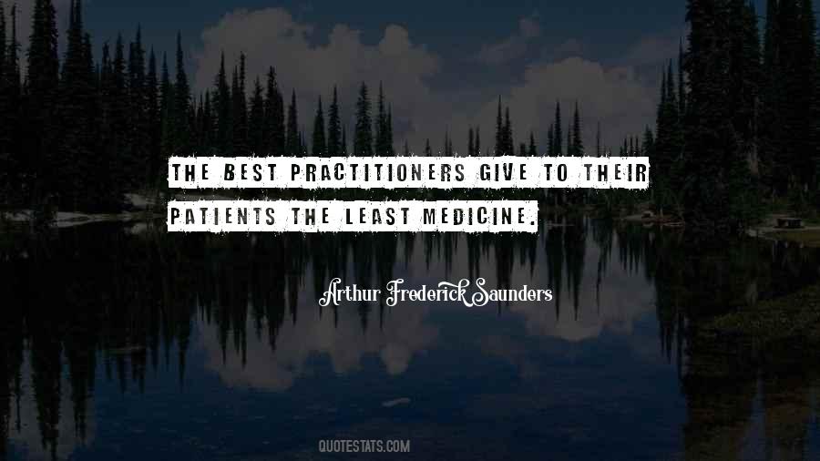 Arthur Frederick Saunders Quotes #1182659