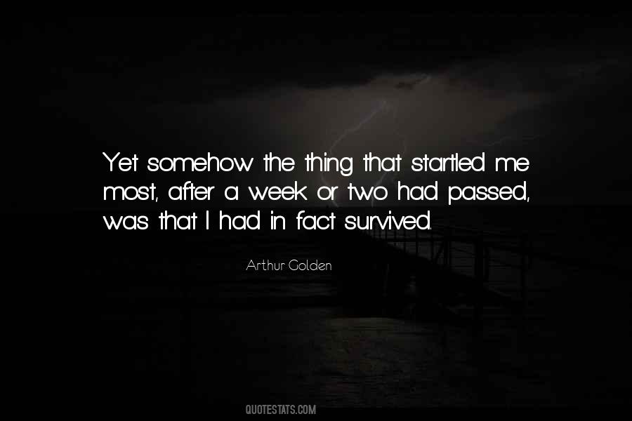 Arthur Golden Quotes #113606