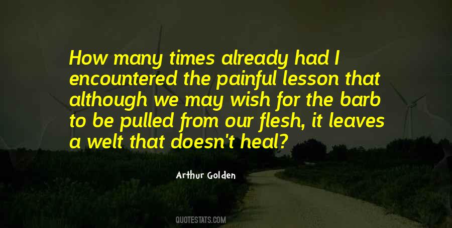 Arthur Golden Quotes #427793