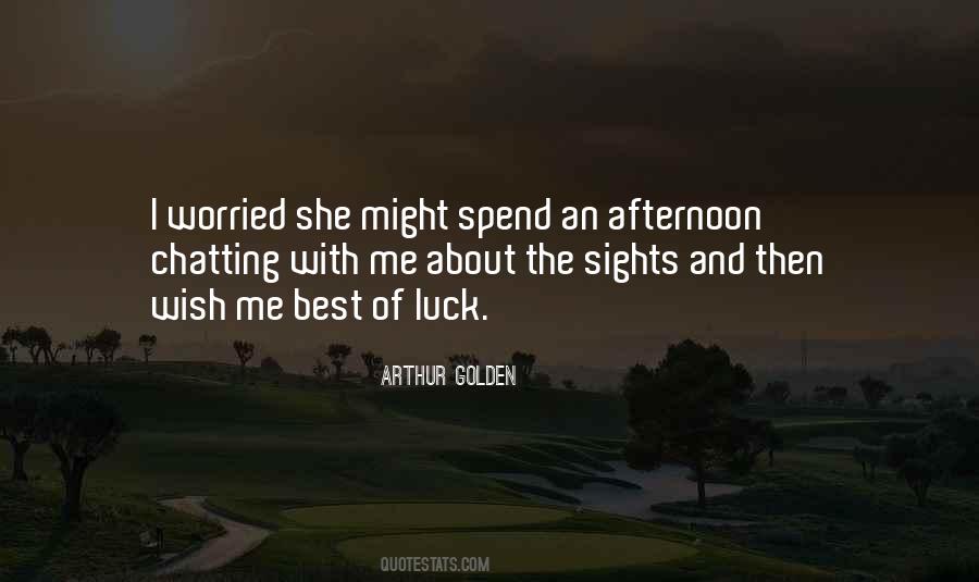 Arthur Golden Quotes #440778