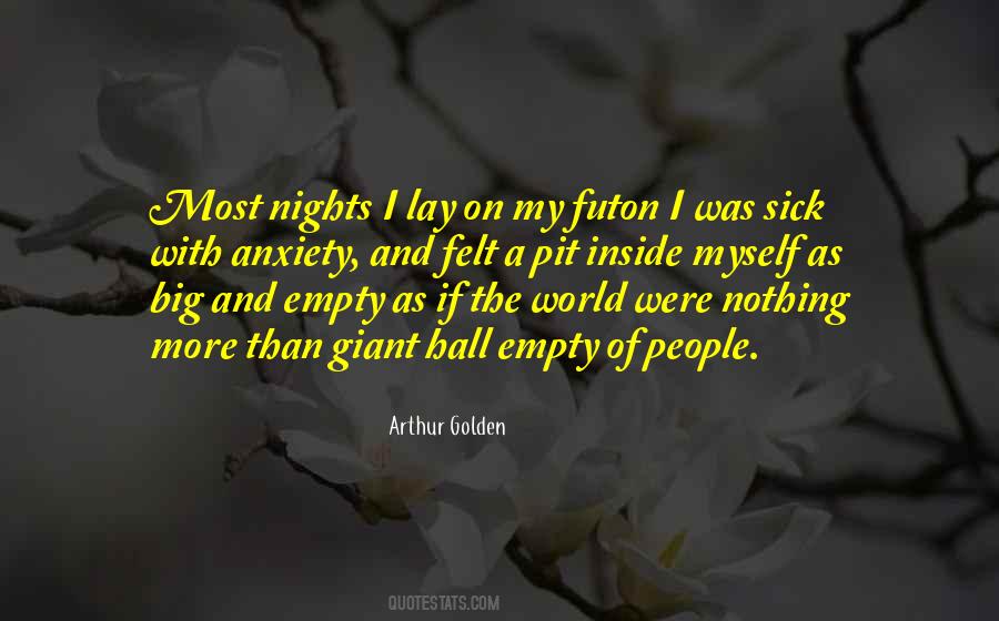 Arthur Golden Quotes #659299