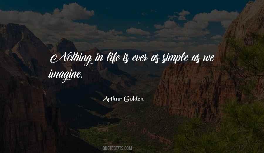 Arthur Golden Quotes #928096