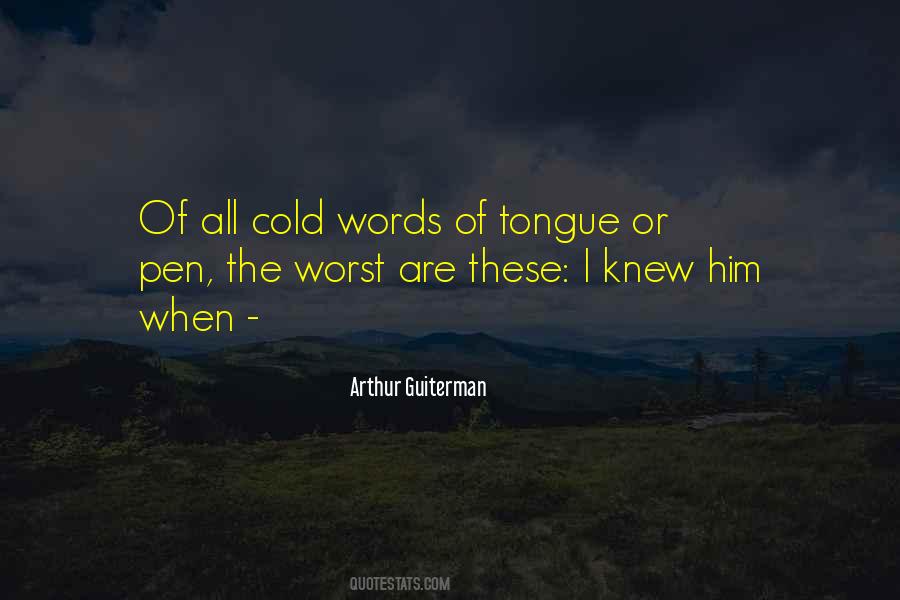 Arthur Guiterman Quotes #1832793
