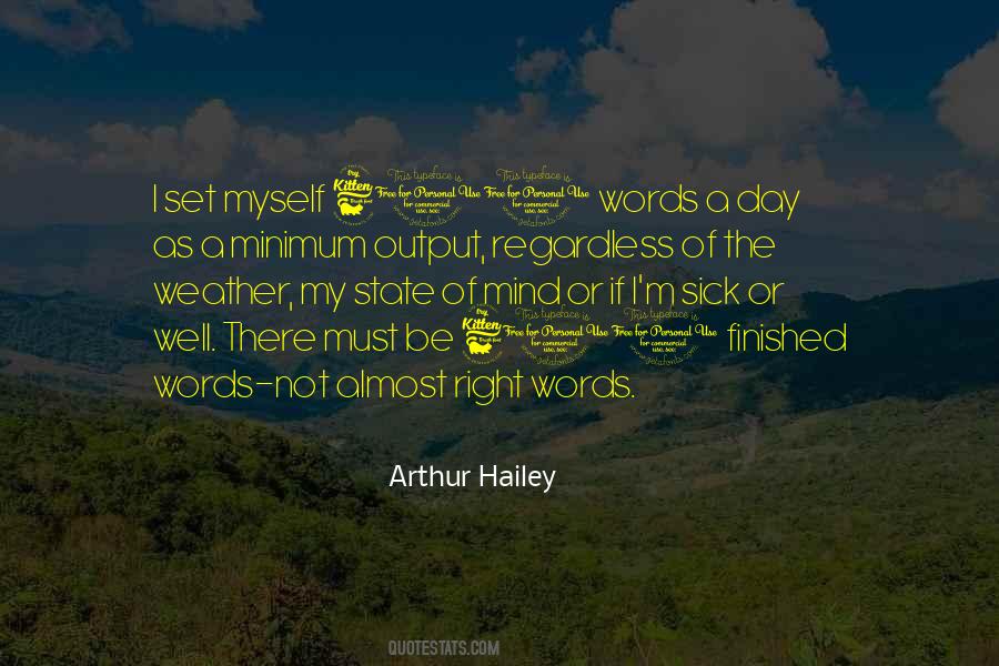 Arthur Hailey Quotes #826314