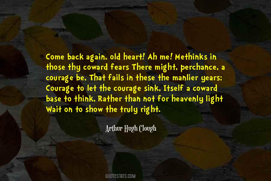 Arthur Hugh Clough Quotes #1196102