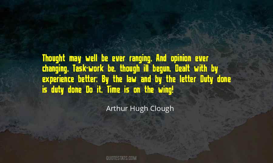 Arthur Hugh Clough Quotes #584956