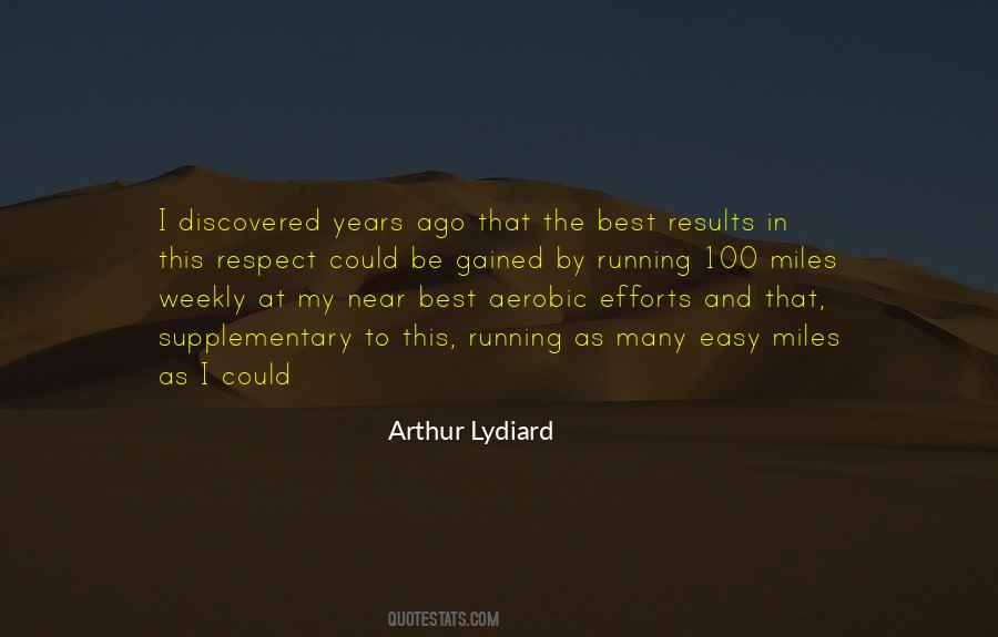 Arthur Lydiard Quotes #1518103