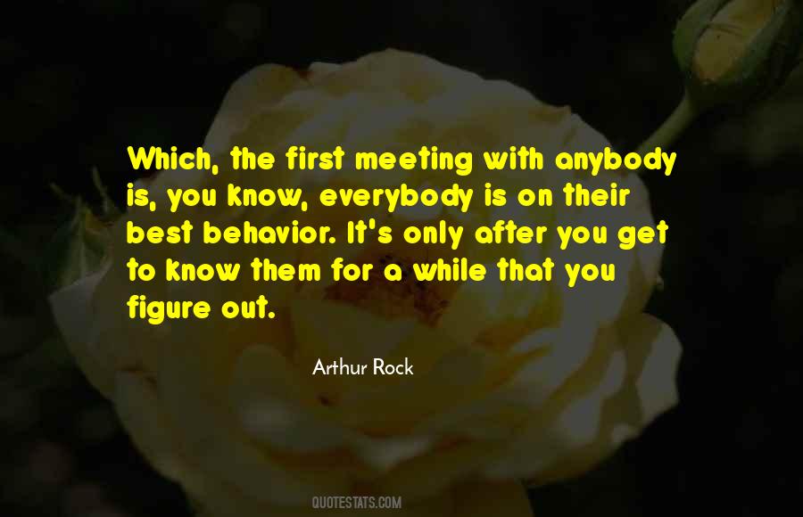 Arthur Rock Quotes #1760999