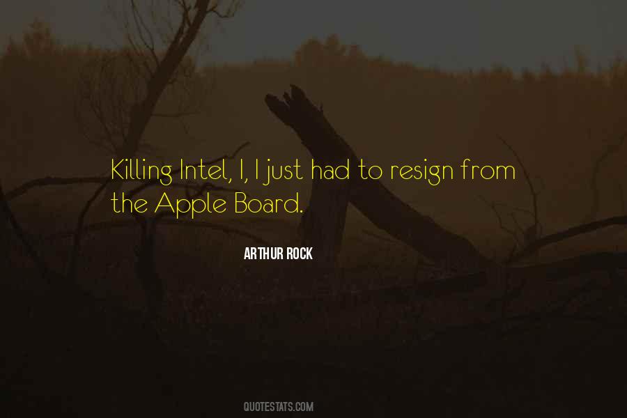 Arthur Rock Quotes #1813527