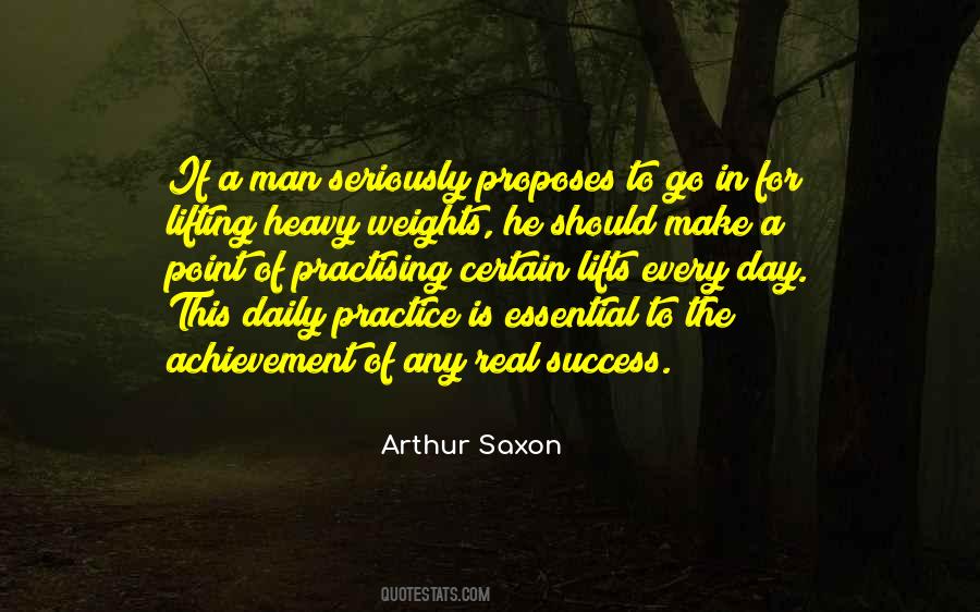 Arthur Saxon Quotes #1106028