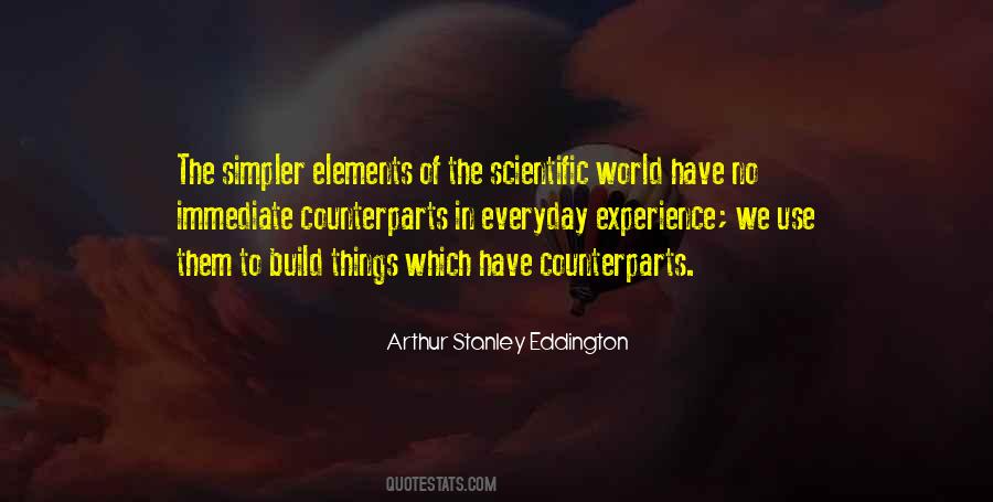 Arthur Stanley Eddington Quotes #486629
