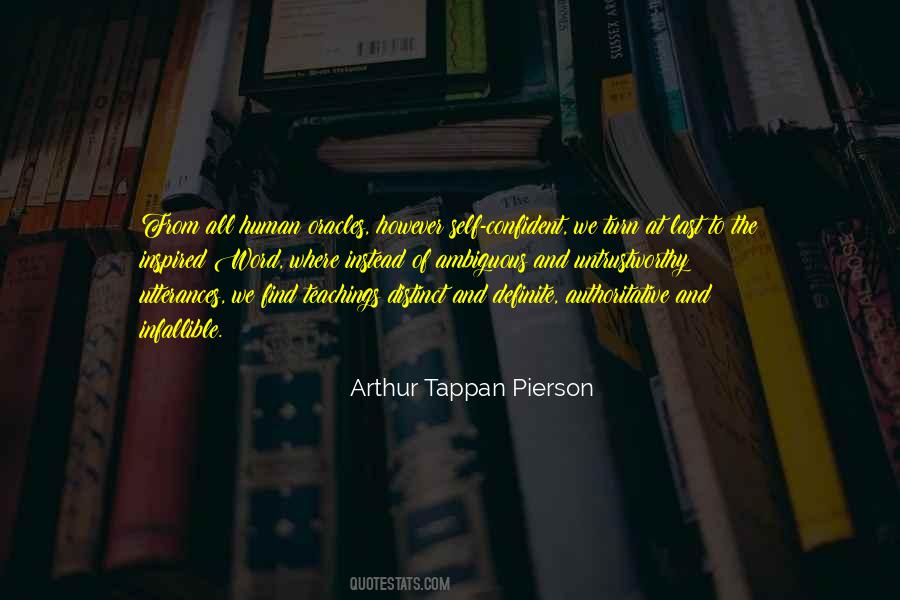 Arthur Tappan Pierson Quotes #1118001