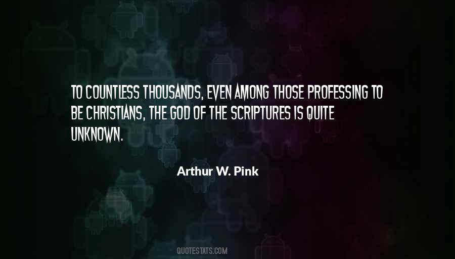 Arthur W. Pink Quotes #1704086