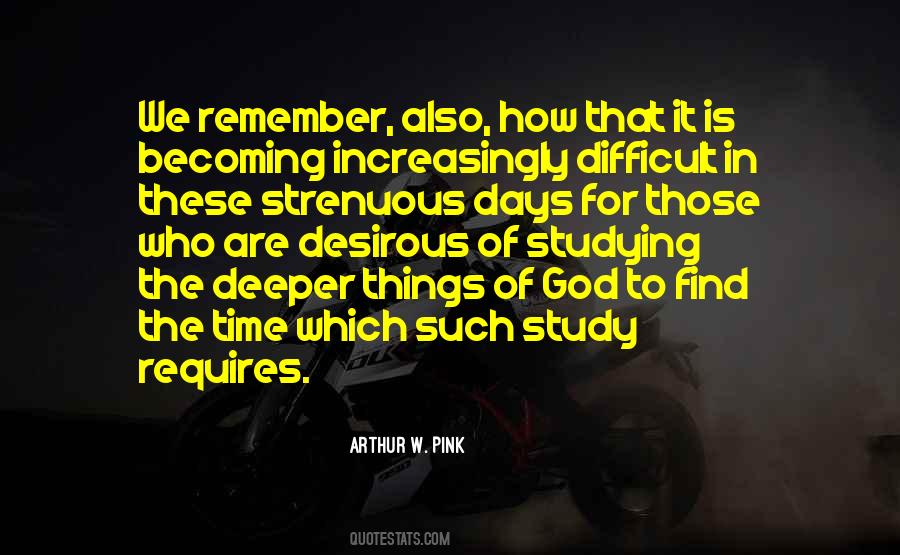 Arthur W. Pink Quotes #40703