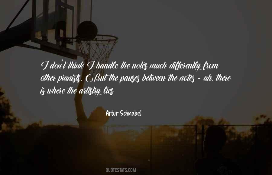 Artur Schnabel Quotes #837043