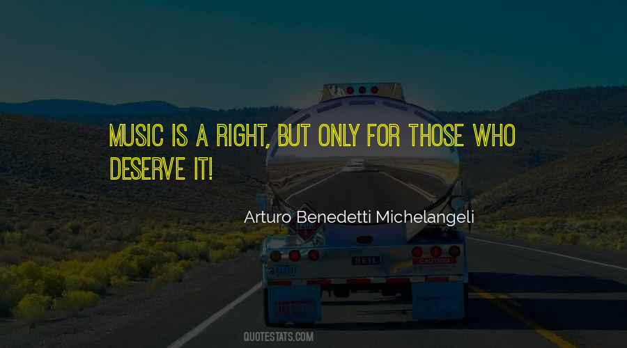 Arturo Benedetti Michelangeli Quotes #644675