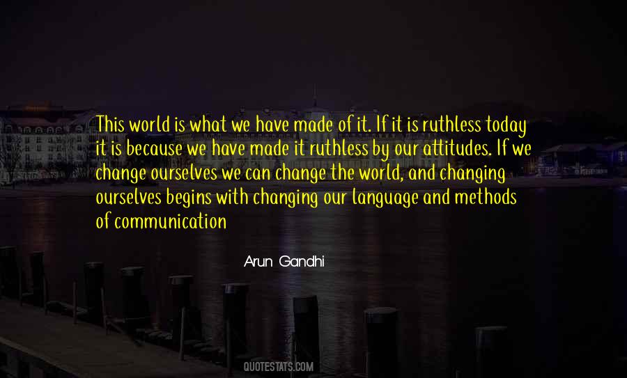 Arun Gandhi Quotes #1012568
