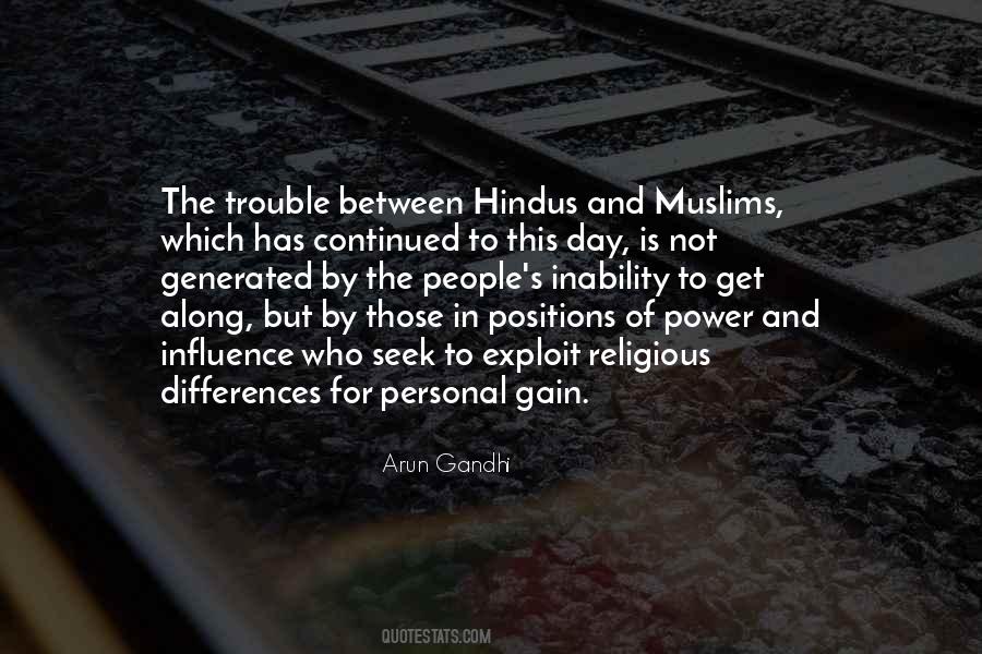 Arun Gandhi Quotes #1052427