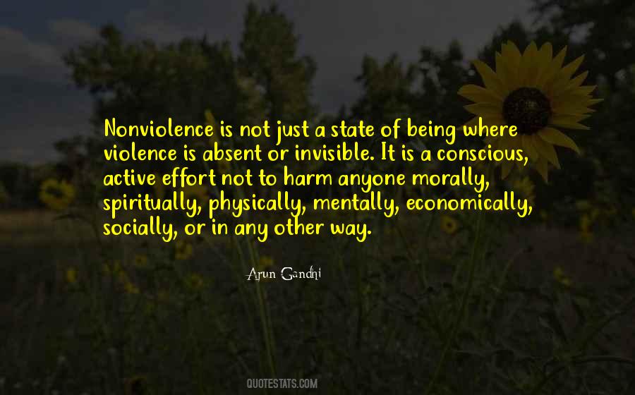 Arun Gandhi Quotes #1576040