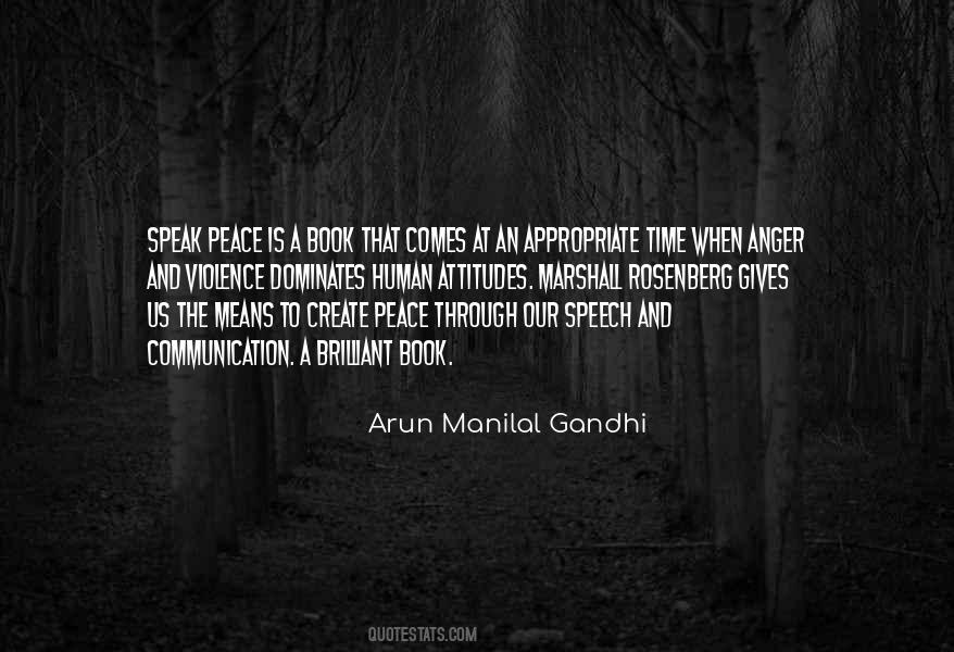Arun Manilal Gandhi Quotes #157520