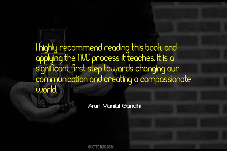 Arun Manilal Gandhi Quotes #1581723