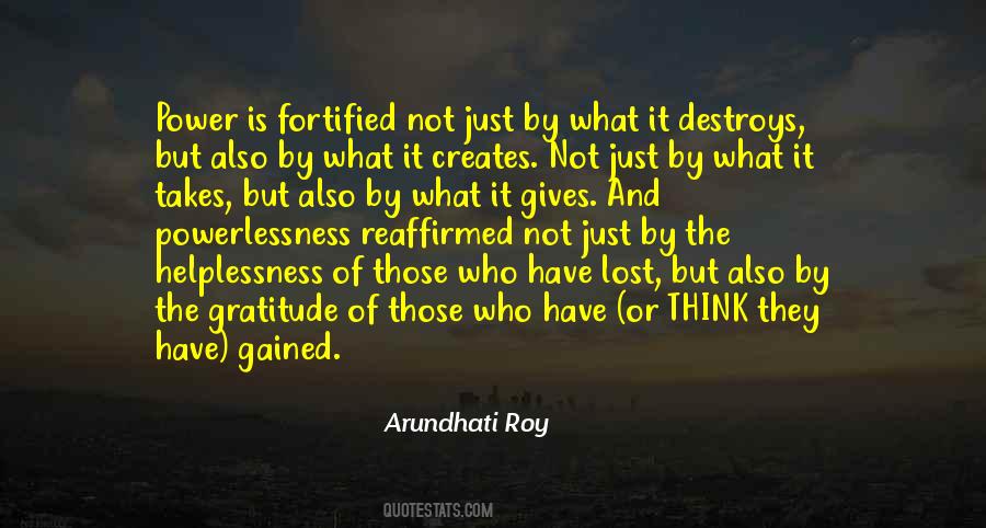 Arundhati Roy Quotes #853096