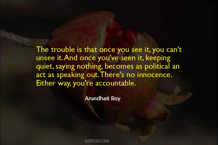 Arundhati Roy Quotes #8622