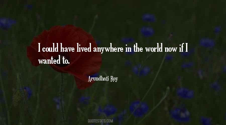 Arundhati Roy Quotes #920471