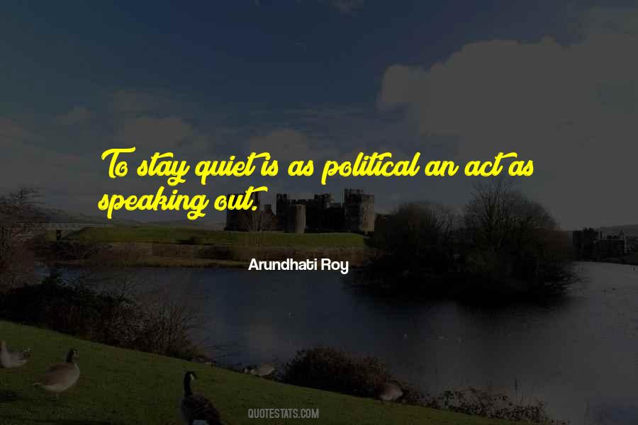 Arundhati Roy Quotes #942100