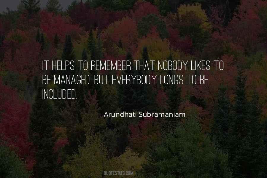 Arundhati Subramaniam Quotes #1361434