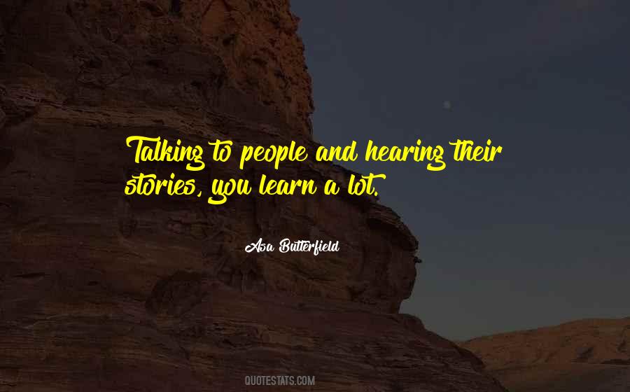 Asa Butterfield Quotes #218475