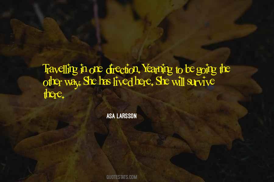 Asa Larsson Quotes #842793