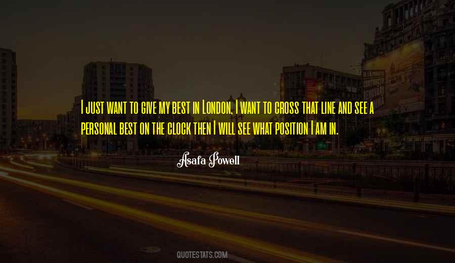 Asafa Powell Quotes #1222303